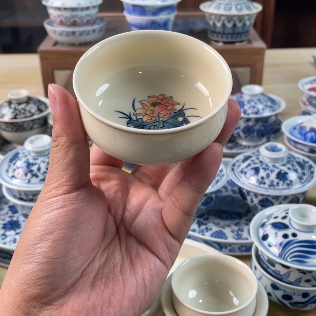 景德镇手工手绘茶具