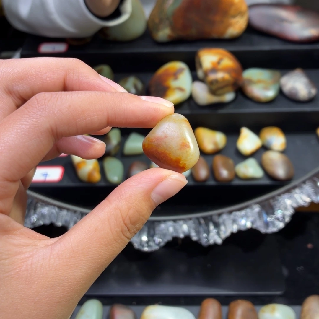 和田玉未镶嵌挂件6.8