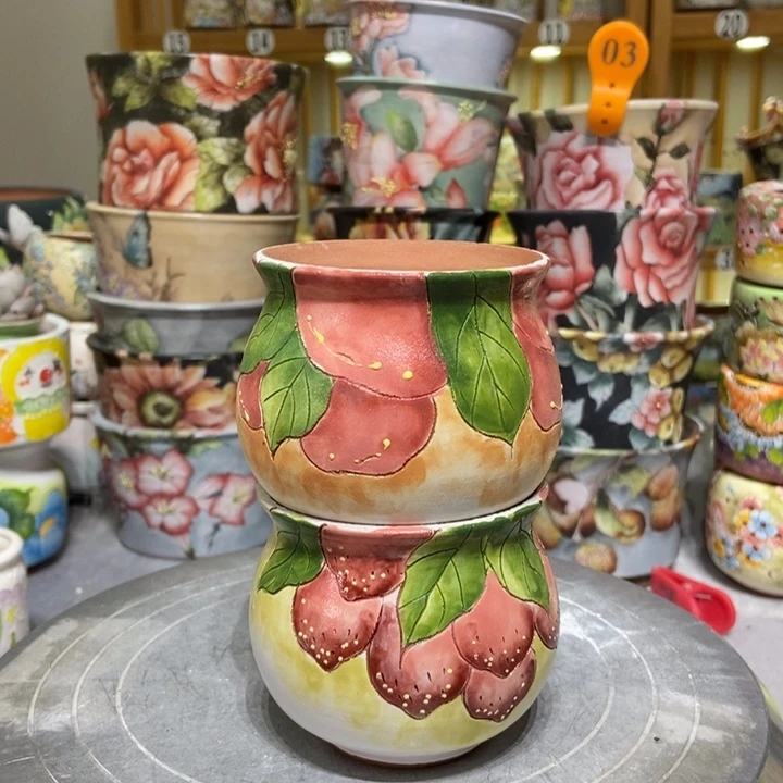 景德镇艺术手绘作品