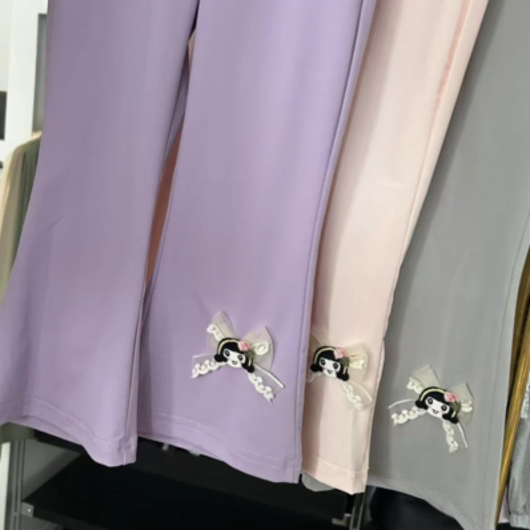 A006小芊儿童超冰夏季微喇裤～（怕凉慎拍）