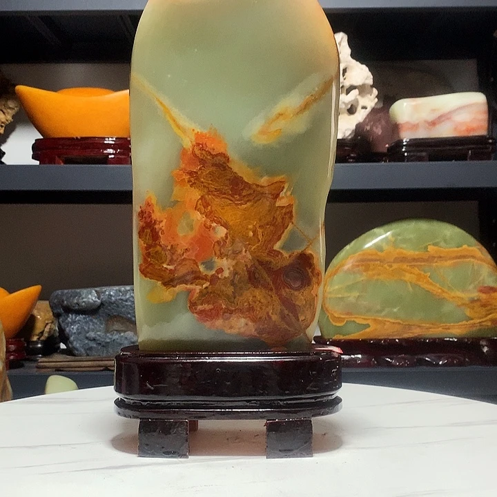 石材高41厘米宽19厘米