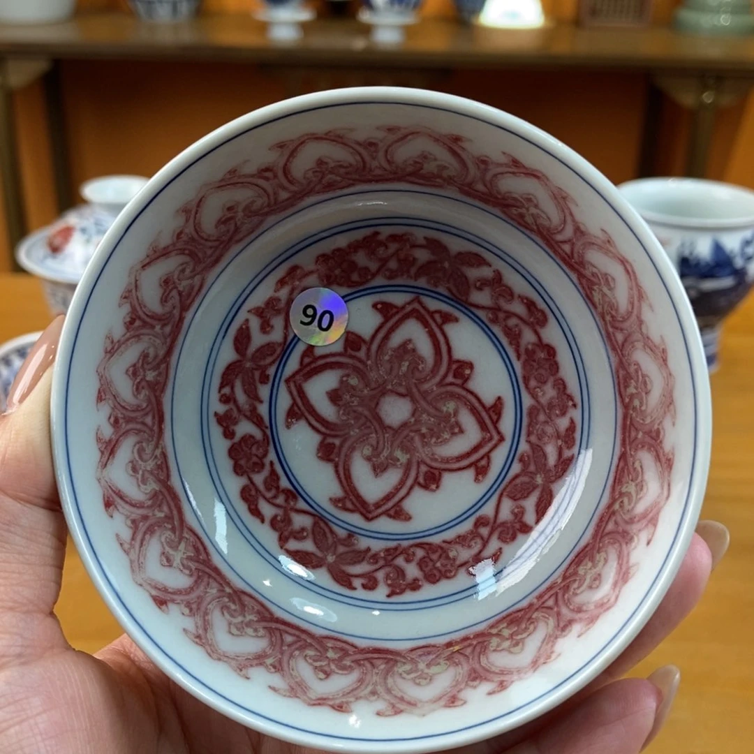 手绘现代茶具非古董