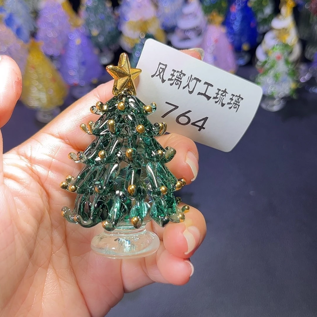 ****包吊坠（不含链）玻璃764圣诞树