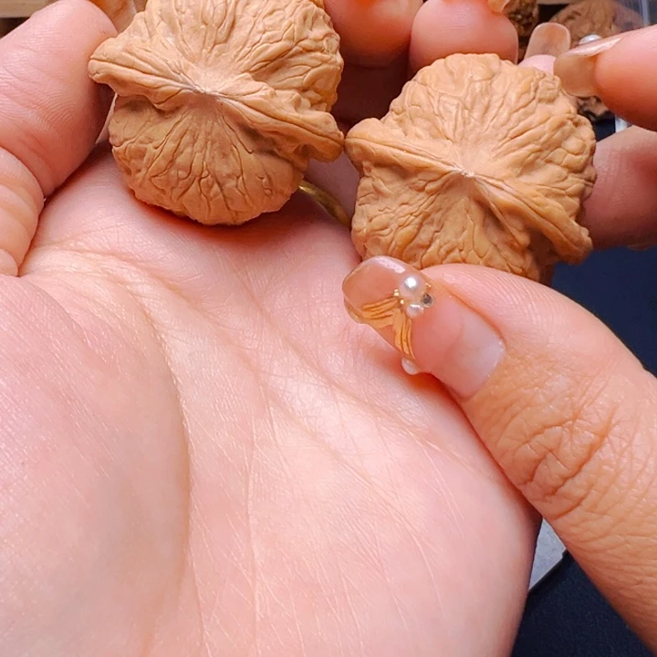 文玩核桃吊坠乾隆磨盘36