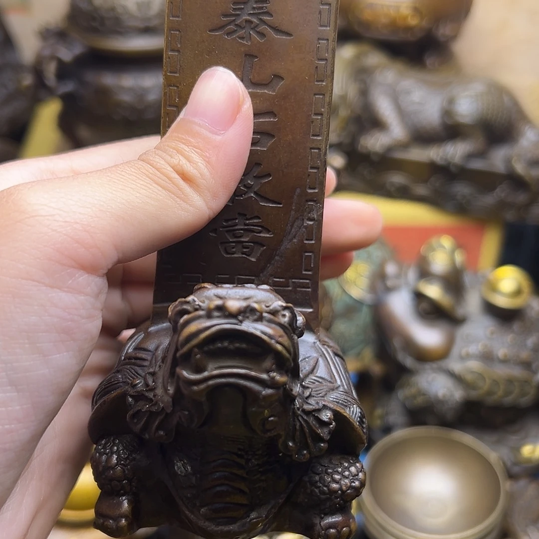 铜器摆件老王直播间