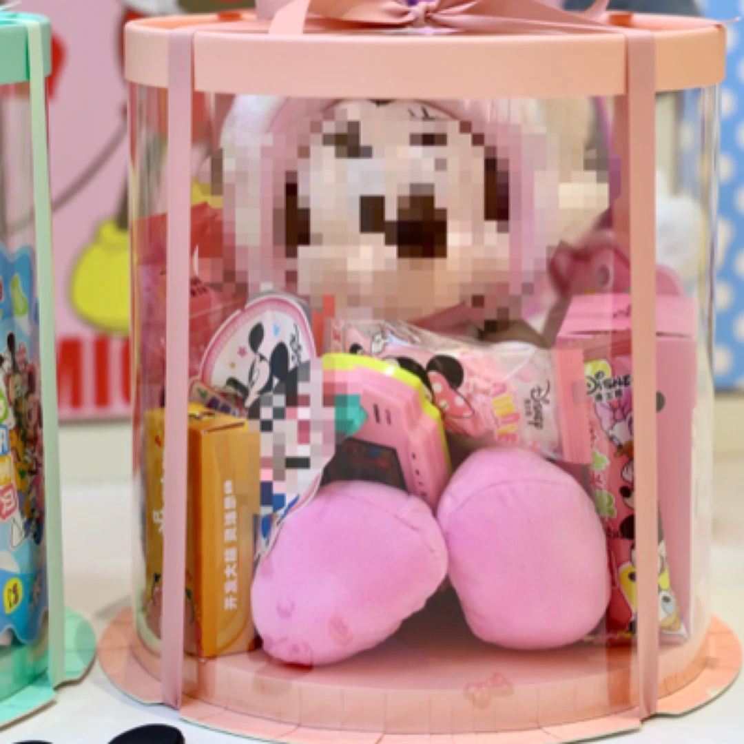 姗姗物语 六一儿童节伴手礼 圆形蛋糕桶