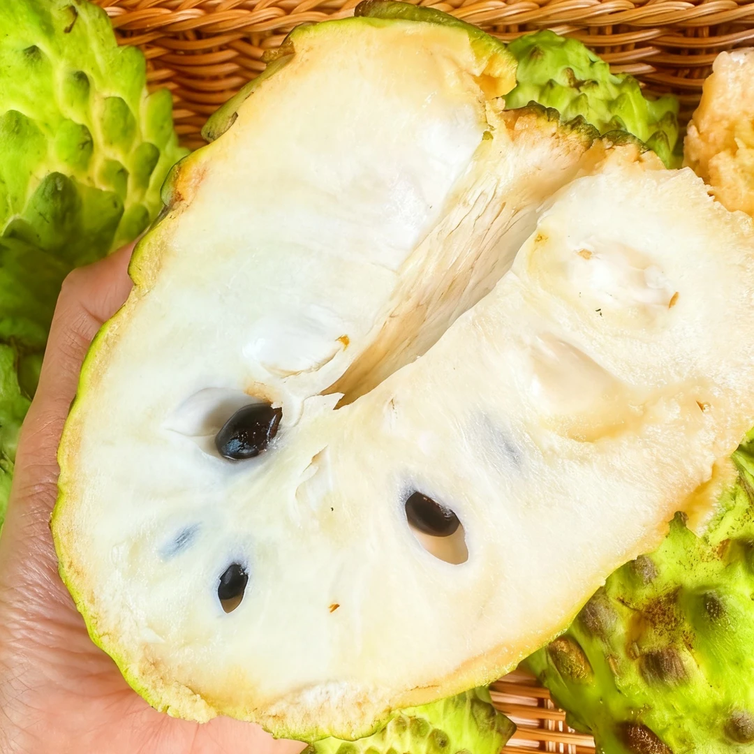 现采现摘生鲜潮汕软糯新鲜牛奶凤梨释迦果香甜超大果大目释迦果