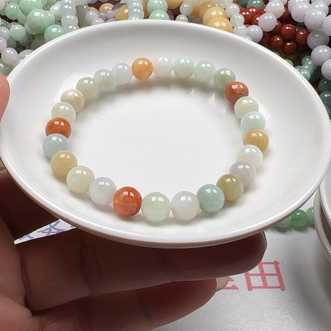 翡翠手链未镶嵌中**秋货主老华货主老华