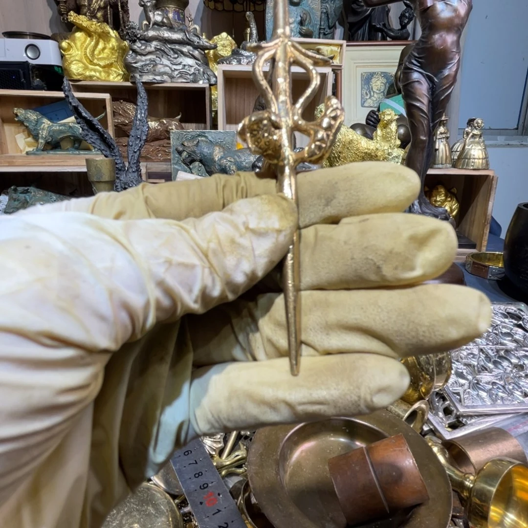 大阪回流铜器摆件的6