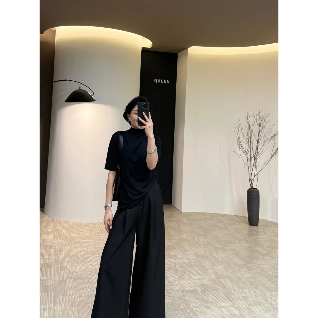 美丽定制极简显瘦中袖打底衫160斤以内（251087）