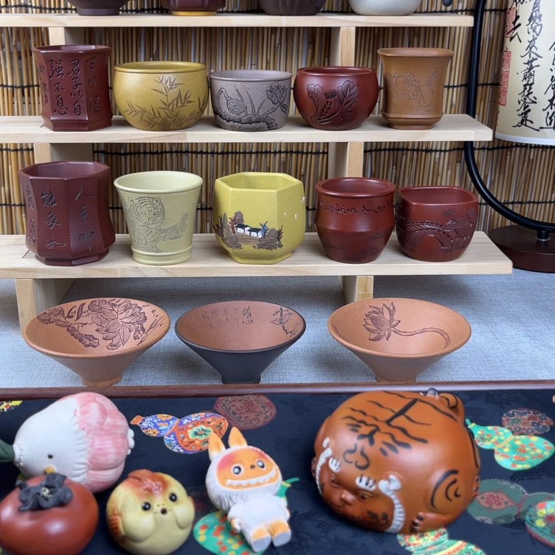 紫砂茶杯紫砂啊啊啊