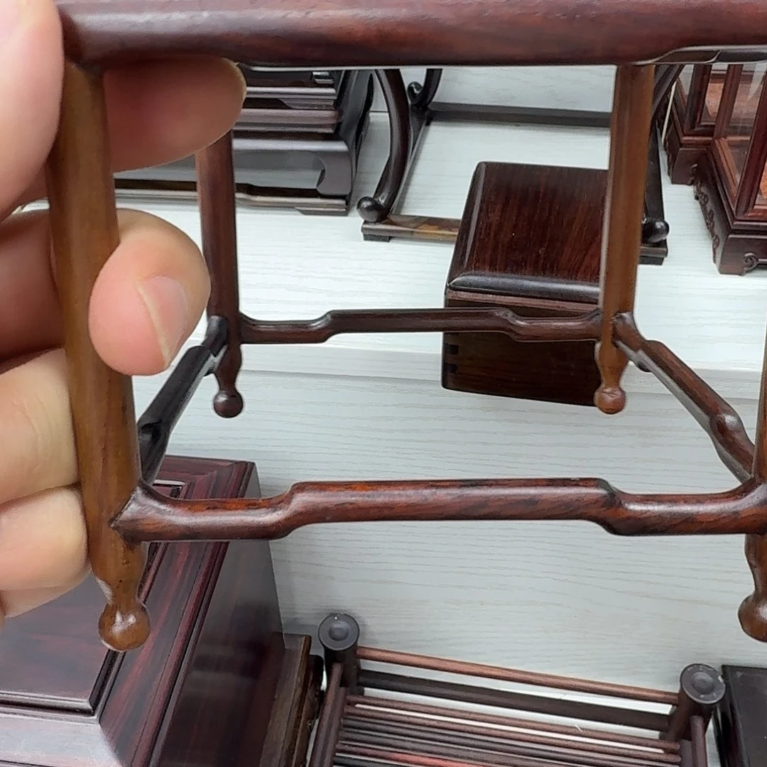 晴***里木大红酸枝12正方高11花架