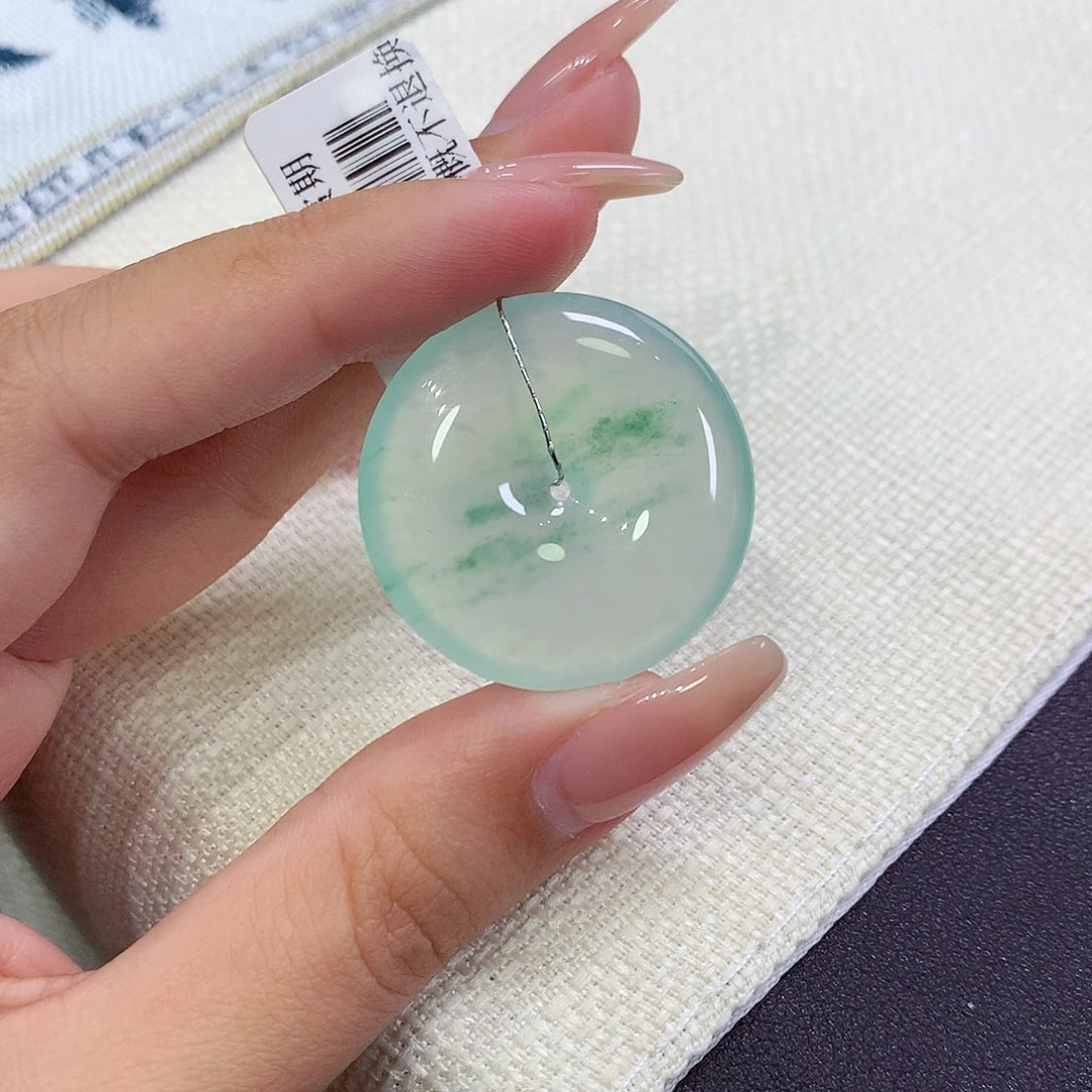 翡翠未镶嵌吊坠(不含链)30.2-6