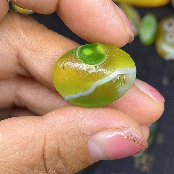 花眼玛瑙饰品奇石无孔