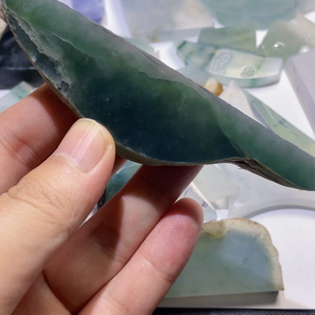 翡翠未镶嵌颈饰翡翠首饰翡翠饰品