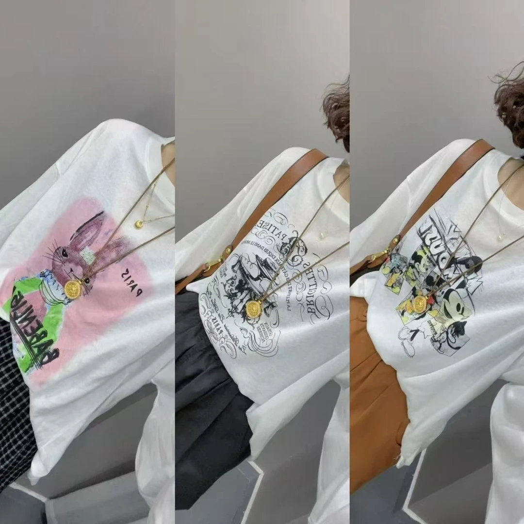 长袖防晒印花T恤
