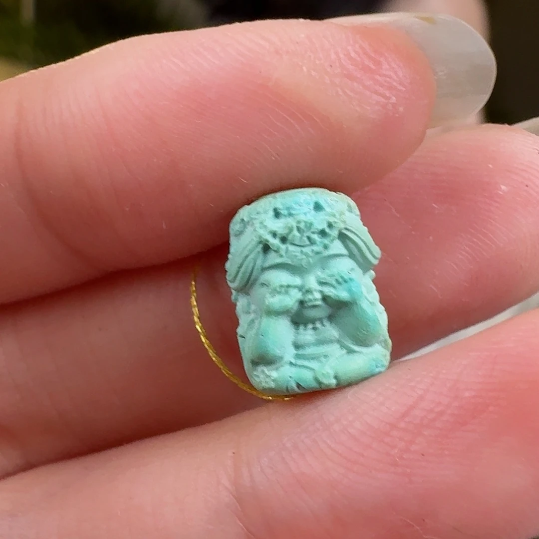 绿松石珠宝奇石未镶嵌