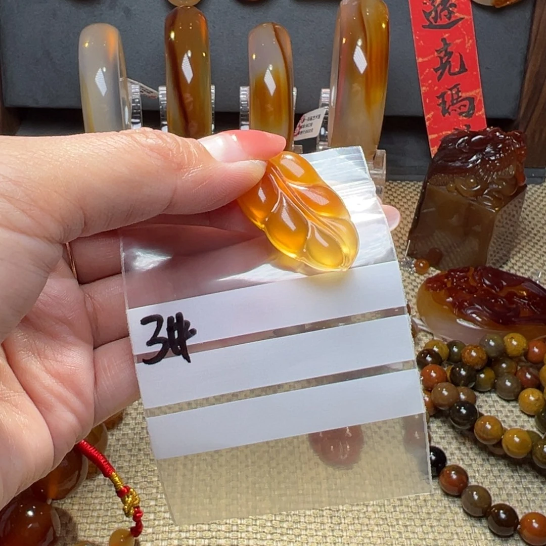 玛瑙/玉髓颈饰合金真*在3