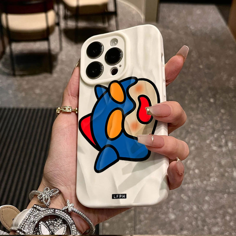 动感超人头像适用iphone16苹果15pro手机壳14plus褶皱13磨砂12/11