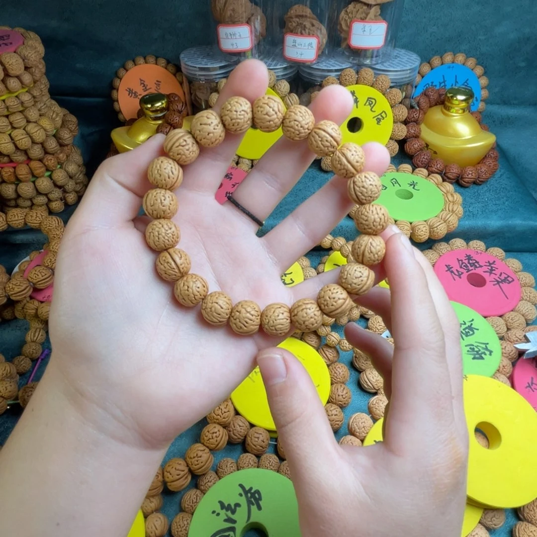 桃核手串欣*野生小金丹