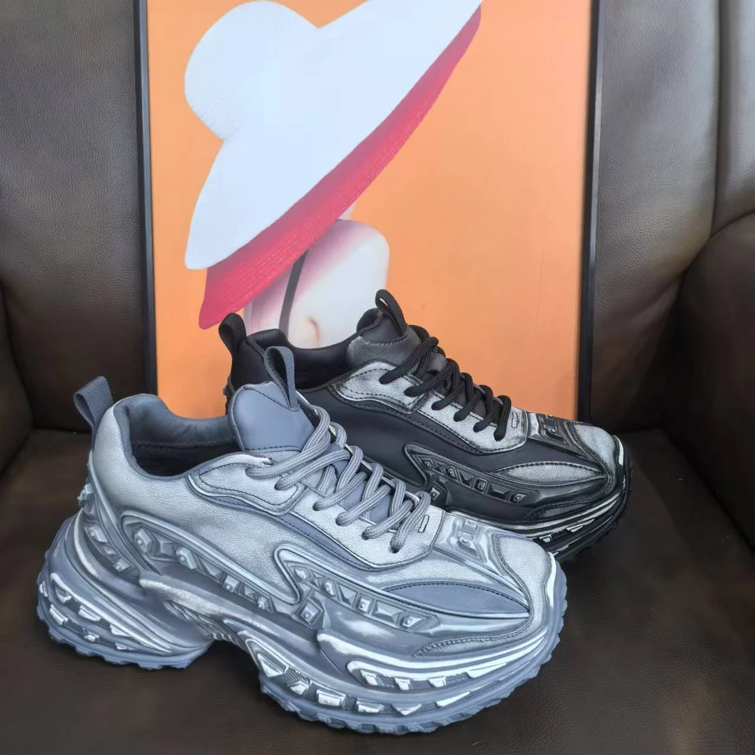 【5-681-5 棉鞋】2024男鞋新款百搭时尚运动薄款男士潮鞋板鞋休闲