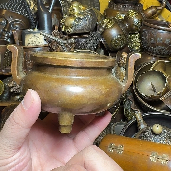 铜器摆件收收藏藏藏