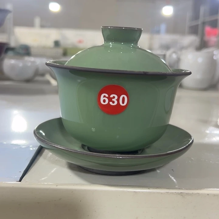 微瑕陶瓷茶壶茶杯家用