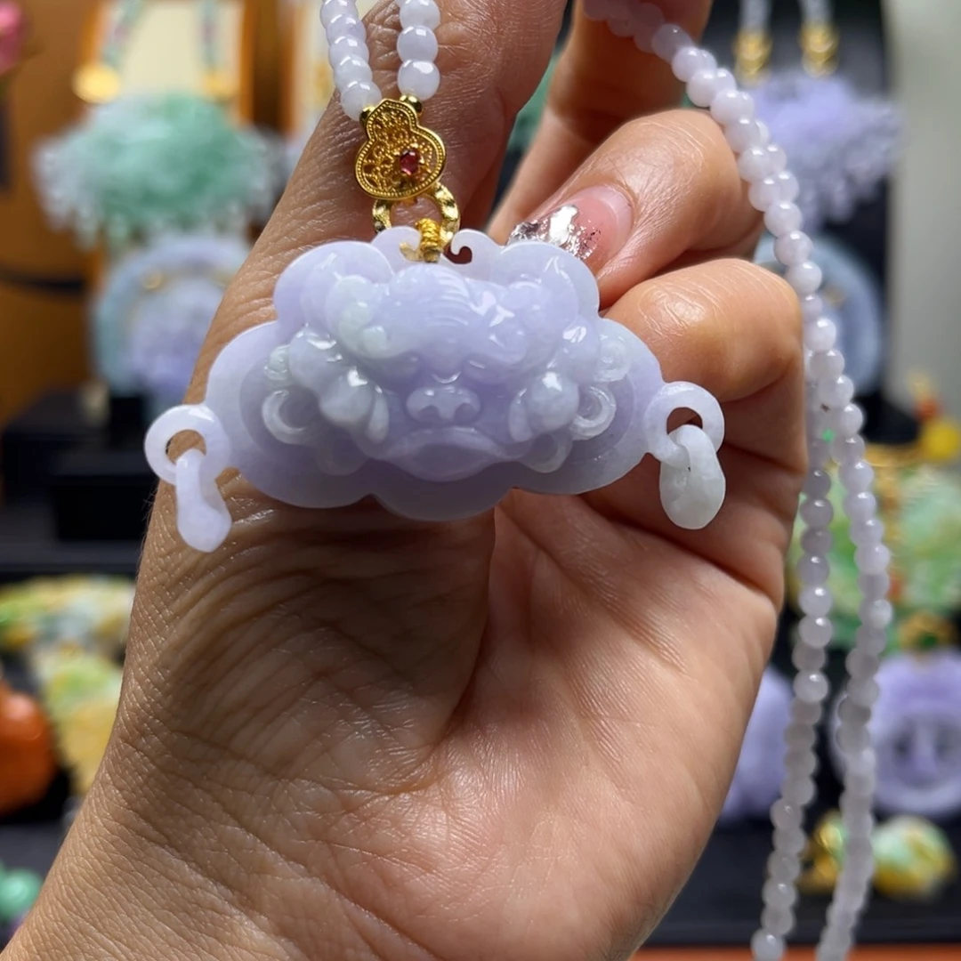 翡翠未镶嵌颈饰天然翡翠