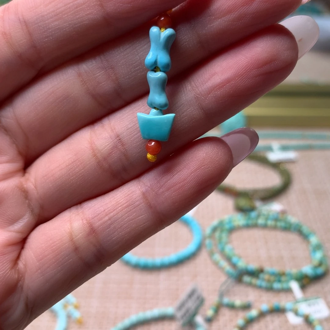 未镶嵌绿松石配饰