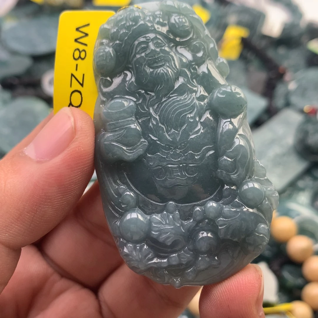 颈饰未镶嵌翡翠财神