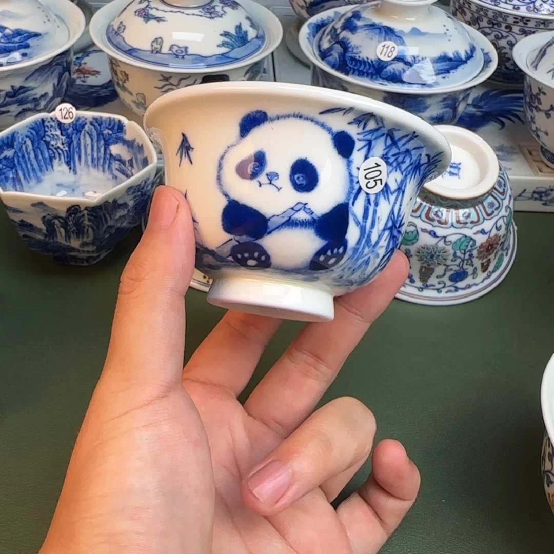 不****彦祖纯手工手绘茶具105