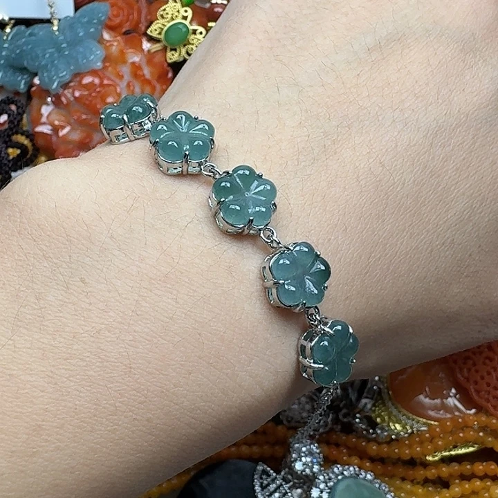 翡翠未镶嵌项链翡翠