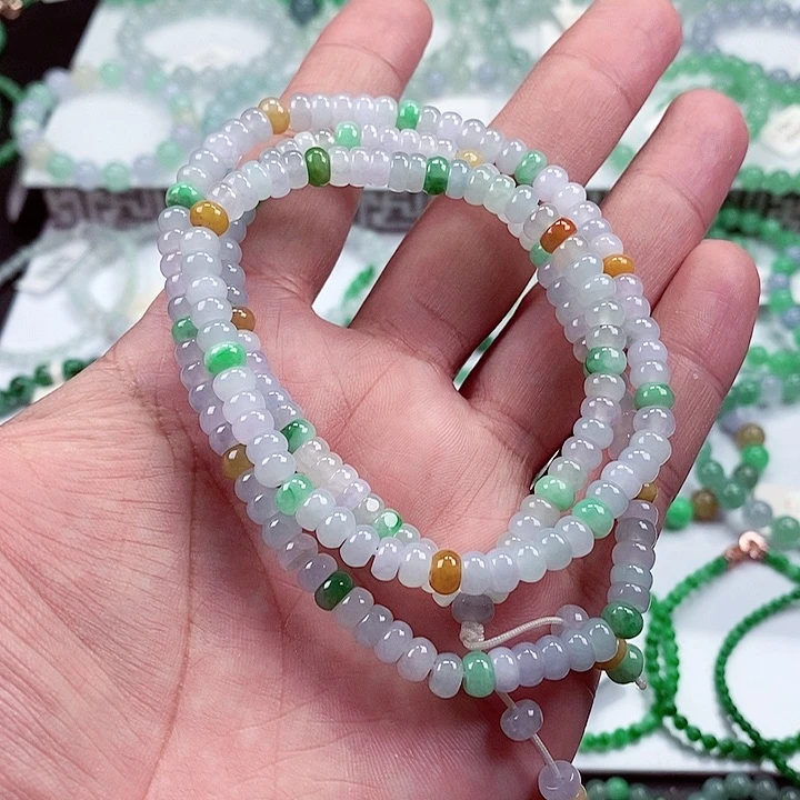 翡翠手链未镶嵌卡5.3