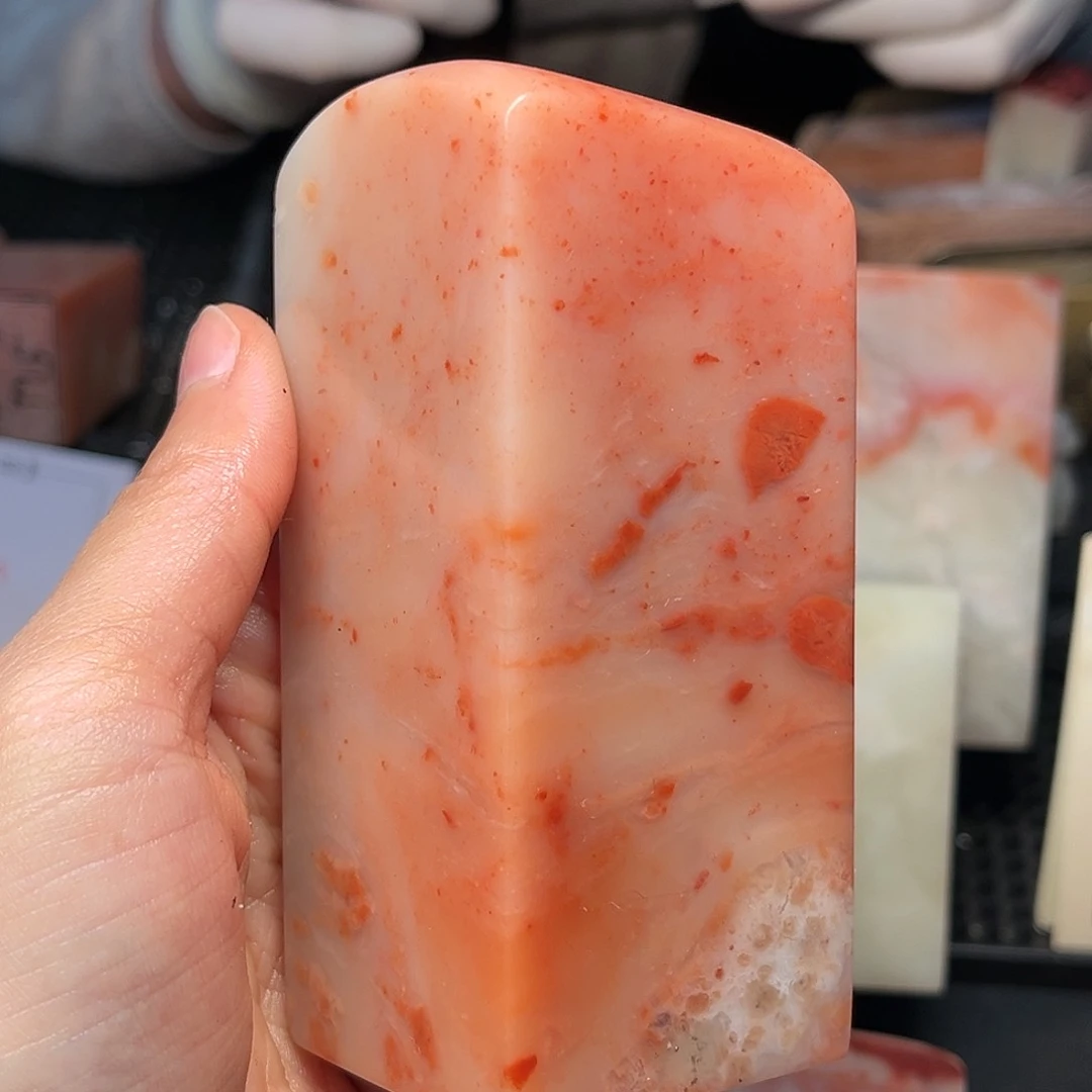 寿山石印石这么大岁数怎么会