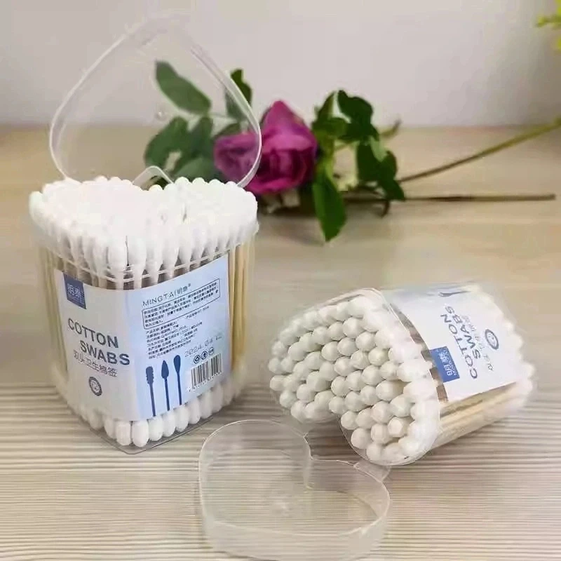 【拍三发四】棉棒掏耳朵专用棉签掏耳化妆用棉花棒小头