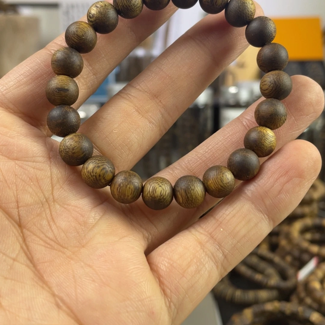 9mm圆珠单圈5g+沉香手串