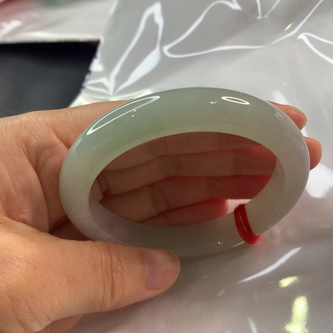 翡翠未镶嵌手镯翡翠手镯54.3