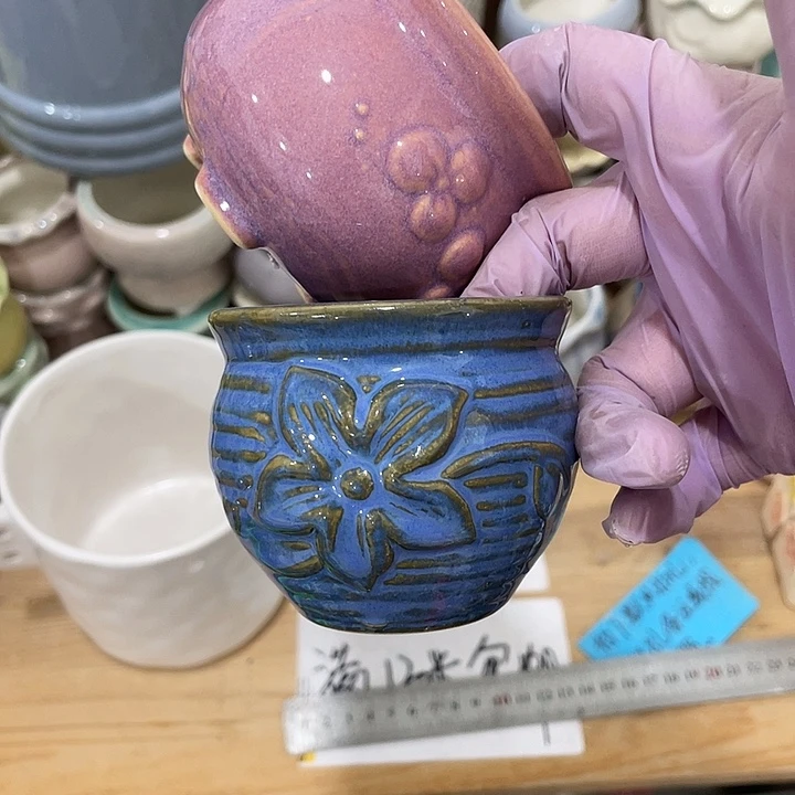 红陶陶瓷花盆凑12米包邮
