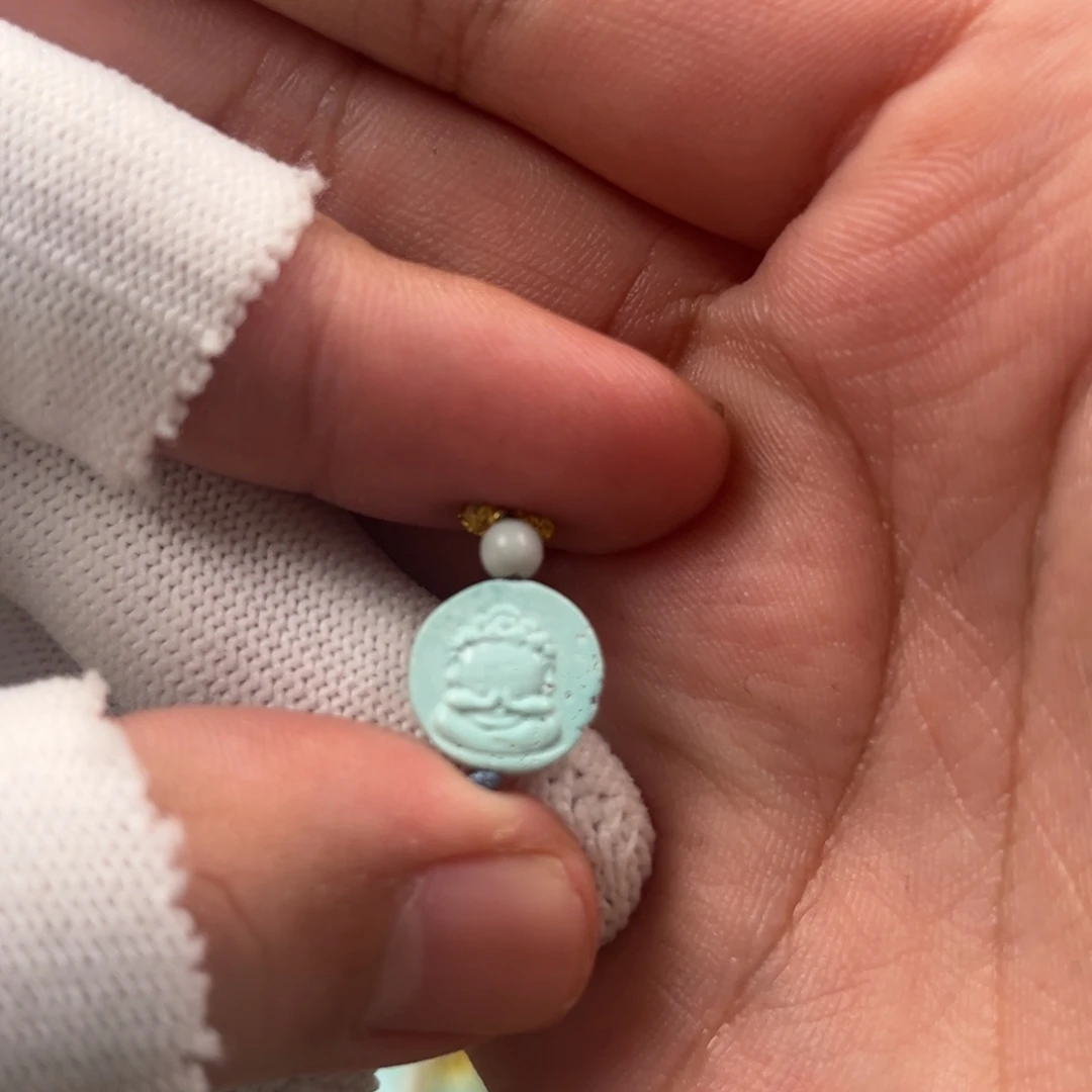 绿松石未镶嵌挂件