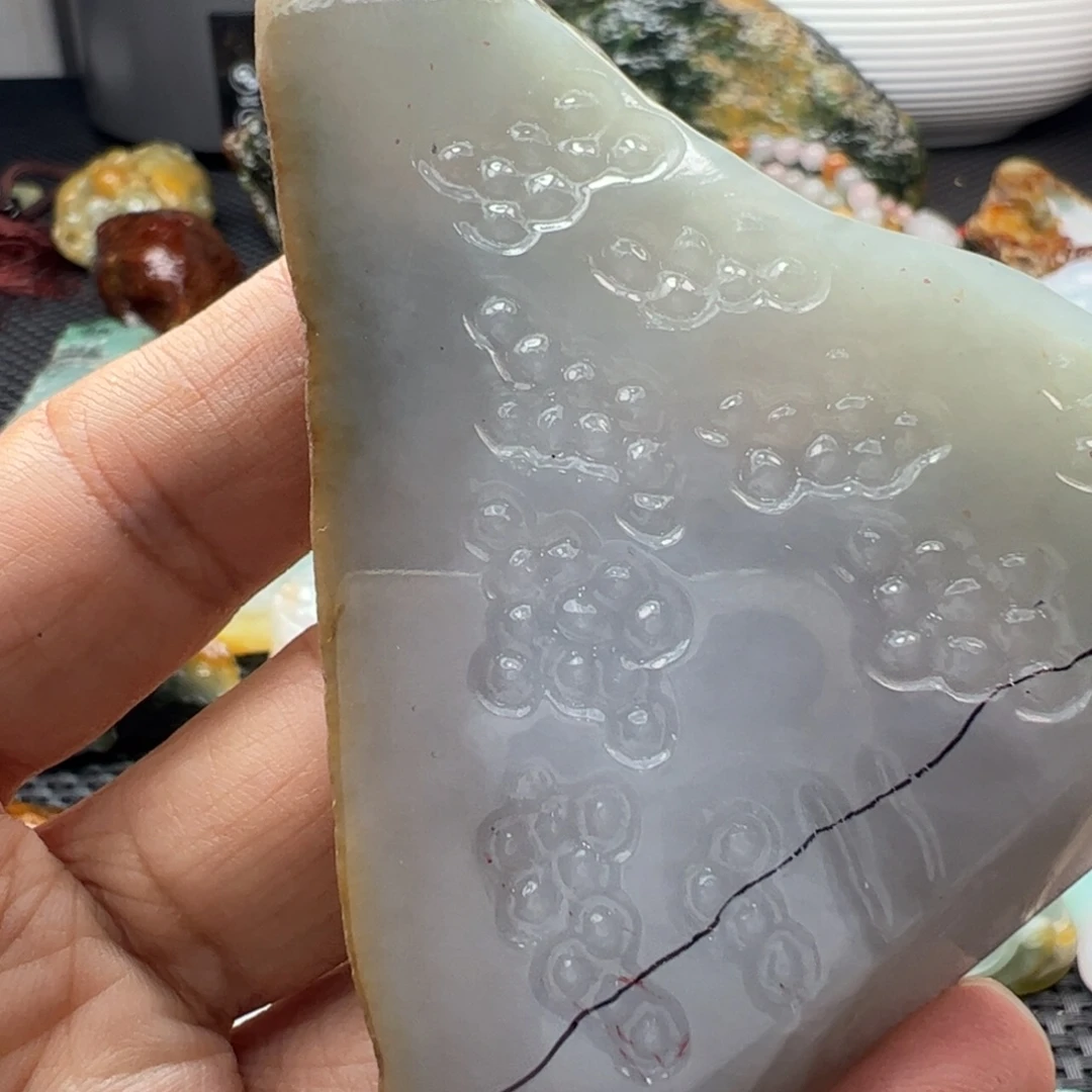 翡翠裸石缅甸翡翠