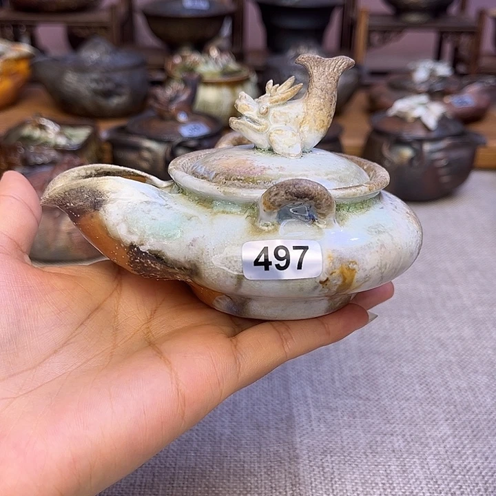 素***澜裸柴烧陶瓷手工茶器