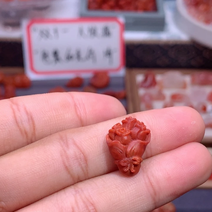 静***家南红玛瑙未镶嵌南红不退换1