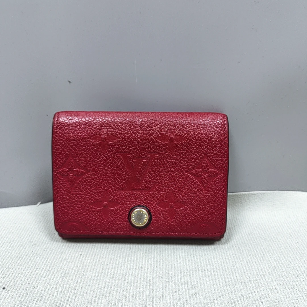 95新 LouisVuitton/路易威登  红色卡包 1883 4807
