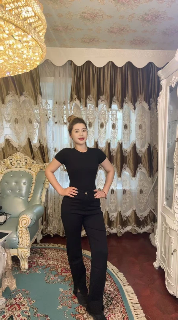 059新款热卖淡黑色拖地裤直筒裤牛仔裤包邮