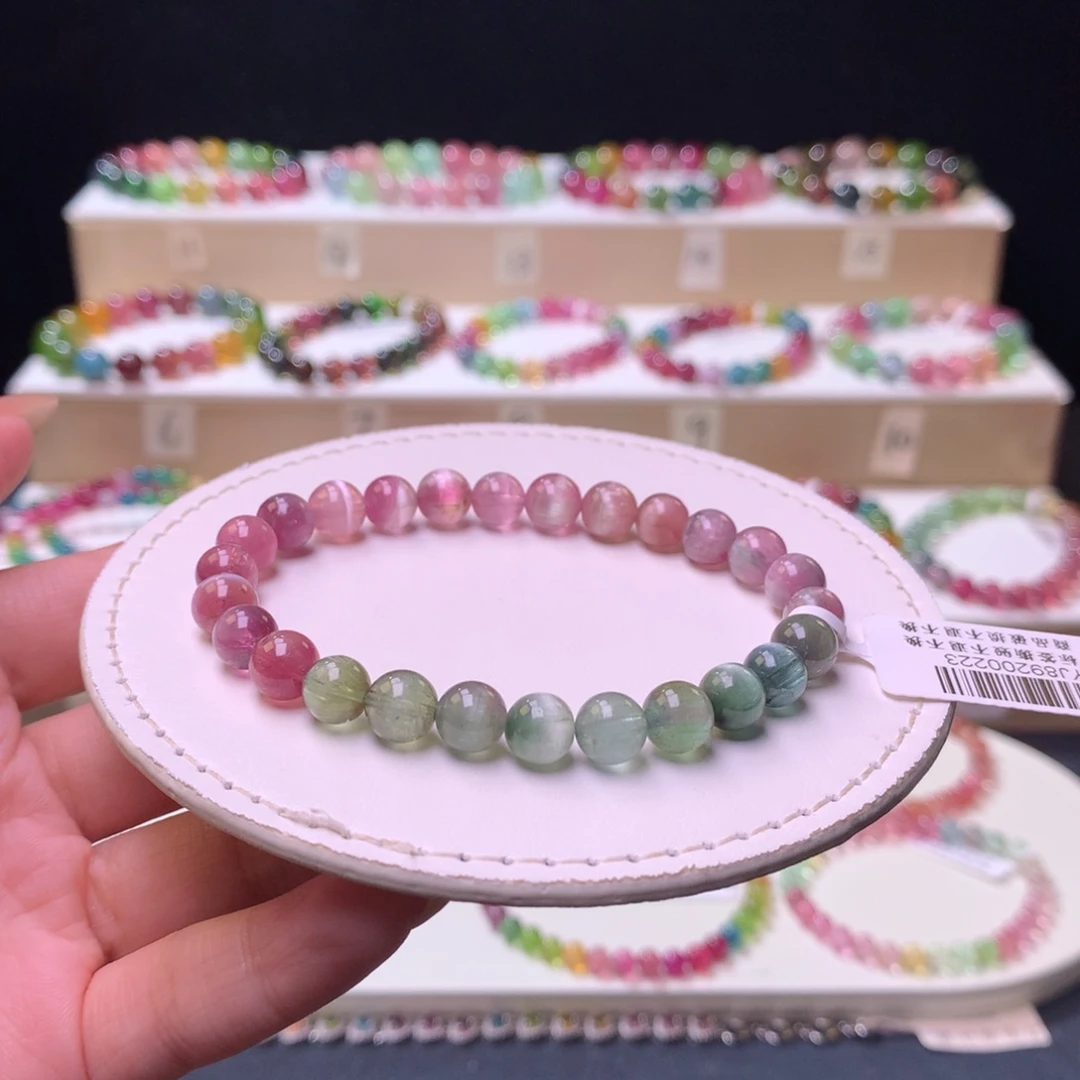 未镶嵌手链碧玺碧玺