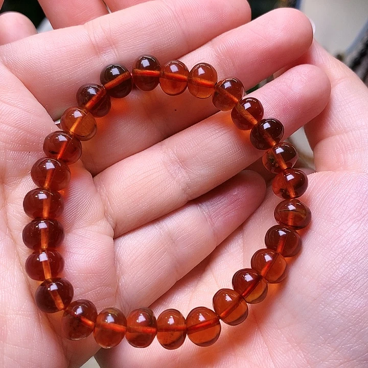 琥珀未镶嵌裸石抚顺琥珀8-307