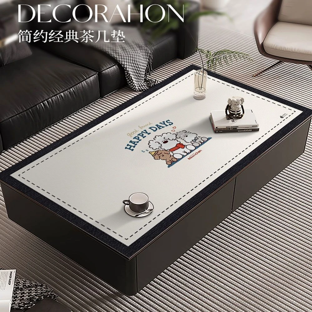 2025新款茶几桌垫轻奢高级感餐桌桌布防水防油防烫免洗桌面保护垫