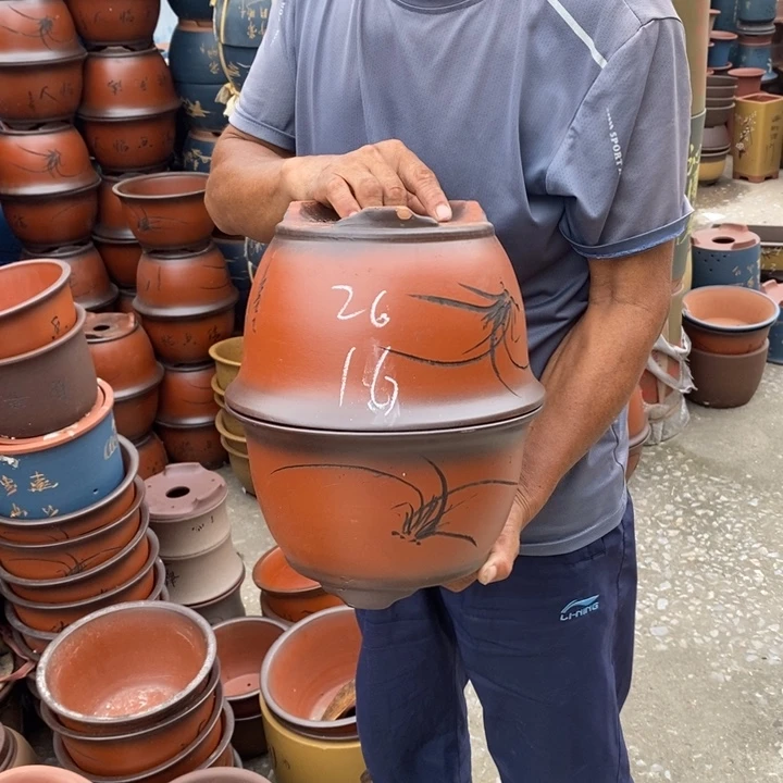 紫砂花盆紫砂花盆