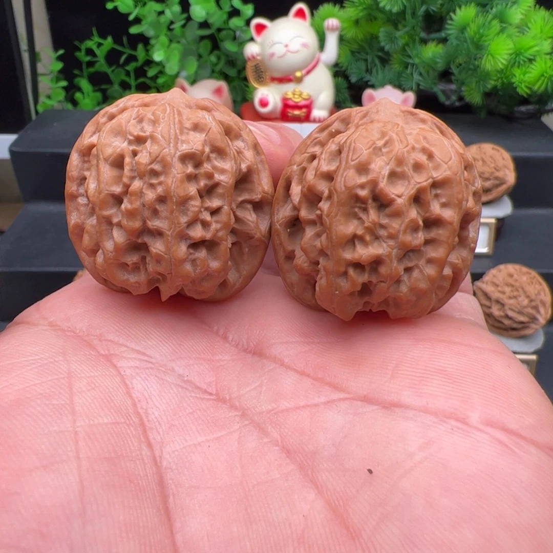 把件文玩核桃昌平磐石，尺寸35，