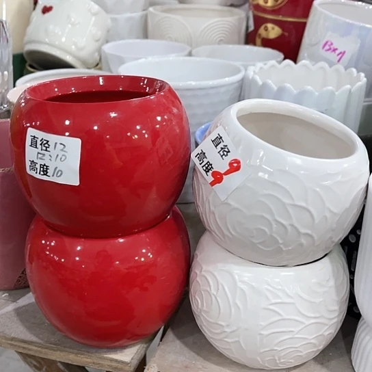 陶瓷外贸尾货多肉绿植陶瓷花盆